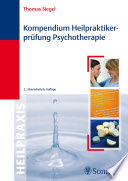 Kompendium Heilpraktikerprüfung Psychotherapie