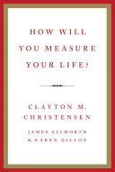 How Will You Measure Your Life? pdf