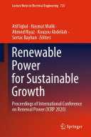 Read Pdf Renewable Power for Sustainable Growth