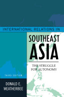Read Pdf International Relations in Southeast Asia