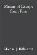 Means of Escape from Fire pdf