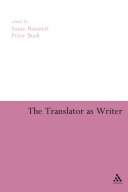 Read Pdf The Translator as Writer