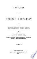 Lectures on Medical Education