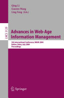 Read Pdf Advances in Web-Age Information Management