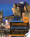 Inventing Arguments 2016 Mla Update