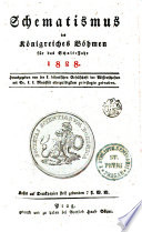 Schematismus des Königreiches Böhmen für das Jahr 1828