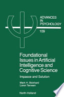 Foundational Issues In Artificial Intelligence And Cognitive Science