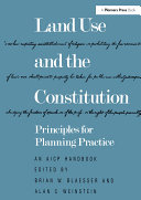 Read Pdf Land Use and the Constitution