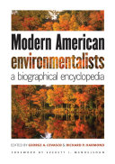 Read Pdf Modern American Environmentalists