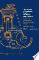 Internal Combustion Engine In Theory And Practice Second Edition Revised Volume 2