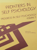 Read Pdf Progress in Self Psychology, V. 3