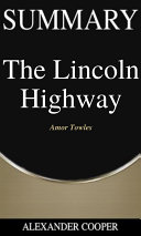 Read Pdf Summary of The Lincoln Highway