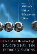 Read Pdf The Oxford Handbook of Participation in Organizations