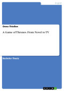 Read Pdf A Game of Thrones. From Novel to TV