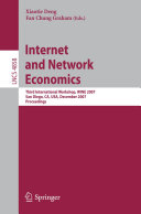 Read Pdf Internet and Network Economics