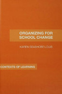 Organizing for School Change Book