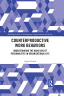 Counterproductive Work Behaviors pdf