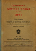 Österreichischer Amtskalender