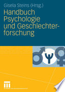 Handbuch Psychologie und Geschlechterforschung