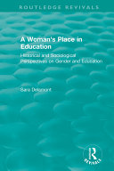 Read Pdf A Woman's Place in Education (1996)