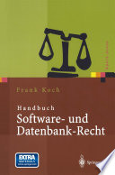 Handbuch Software- und Datenbank-Recht