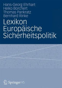Lexikon Europäische Sicherheitspolitik