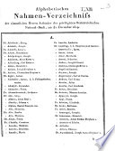 Alphabetisches Nahmen-Verzeichniss der sämmtlichen Herren Actionnäre der privilegirten Oesterreichischen National-Bank, am 31. December 1819