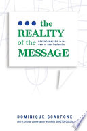 Dominique Scarfone, "The Reality of the Message: Psychoanalysis in the Wake of Jean Laplanche" (Unconscious in Translation, 2023)