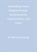 Read Pdf Rebuilding Urban Neighborhoods