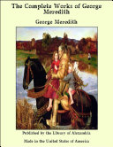 Read Pdf The Complete Works of George Meredith