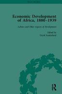Economic Development of Africa, 1880–1939 Book