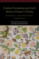 Read Pdf Feminist Formalism and Early Modern Women's Writing