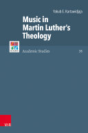 Read Pdf Music in Martin Luther's Theology
