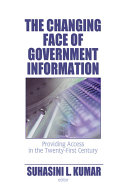 Read Pdf The Changing Face of Government Information