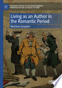 Book Living as an Author in the Romantic Period