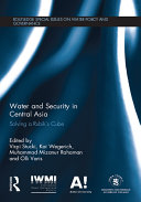 Read Pdf Water and Security in Central Asia