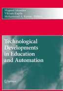 Read Pdf Technological Developments in Education and Automation