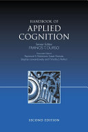 Read Pdf Handbook of Applied Cognition