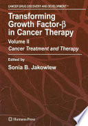 Transforming Growth Factor Beta In Cancer Therapy Volume Ii