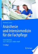 Anästhesie und Intensivmedizin für die Fachpflege