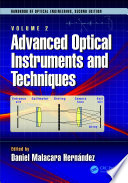 Advanced Optical Instruments And Techniques