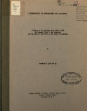 Committee On Problems Of Alcohol