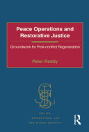 Read Pdf Peace Operations and Restorative Justice