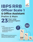 Read Pdf IBPS RRB Officer Scale 1 & Office Assistant Prelim & Main 23 Year-wise Solved Papers (2013 - 20) 2nd Edition