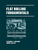 Flat Rolling Fundamentals pdf