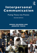 Read Pdf Interpersonal Communication