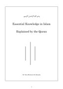 Read Pdf Essential Knowledge in Islam Explained by the Quran