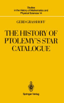 Read Pdf The History of Ptolemy’s Star Catalogue