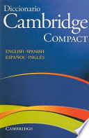 Diccionario Bilingue Cambridge Spanish English Paperback Compact Edition
