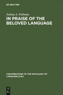 Read Pdf In Praise of the Beloved Language